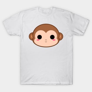 Cute Brown Monkey T-Shirt